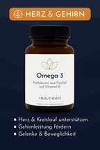 Omega-3 Premium – Hochdosierte Fettsäuren, mit Vitamin E