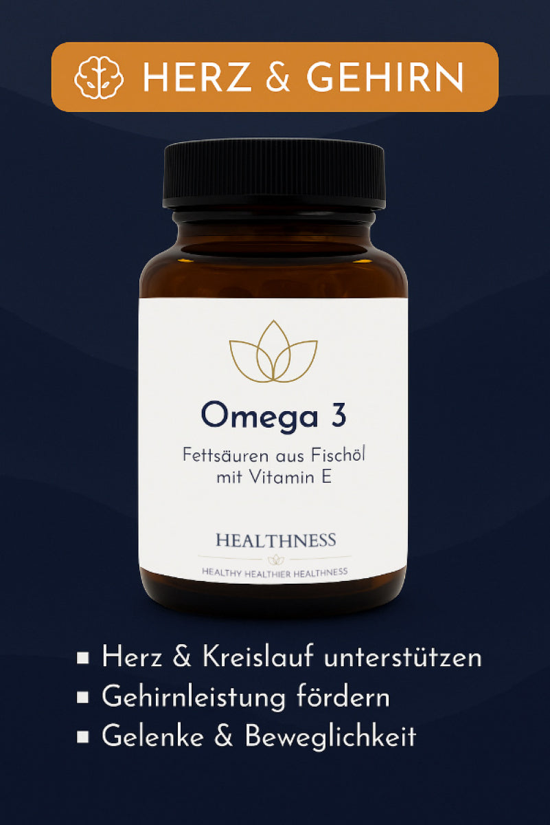 Omega-3 Premium – Highly Concentrated Fatty Acids, with Vitamin E