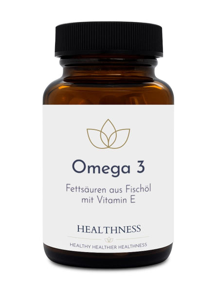 Omega-3 Premium im Braunglas – Healthness