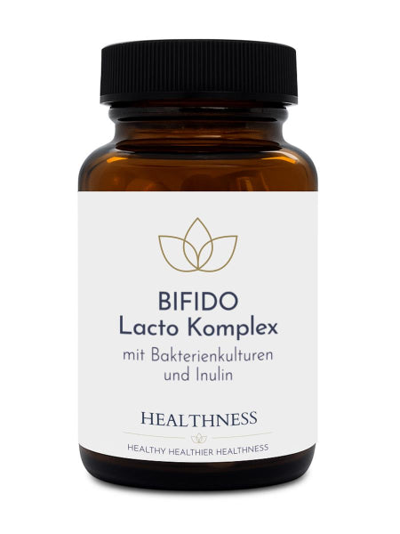 Bifido Lacto Komplex im Braunglas – Healthness