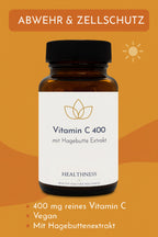 Vitamin C 400 mg – premium quality, vegan