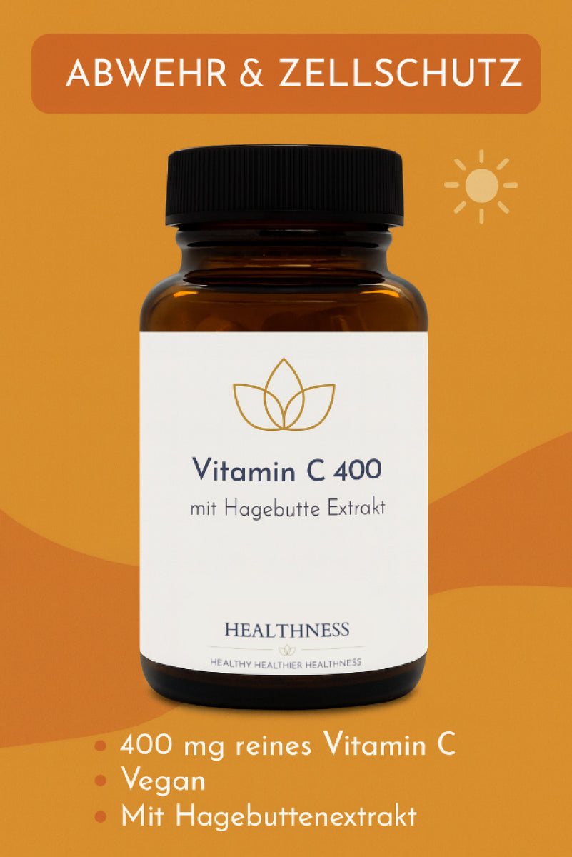 Vitamin C 400 mg – premium quality, vegan